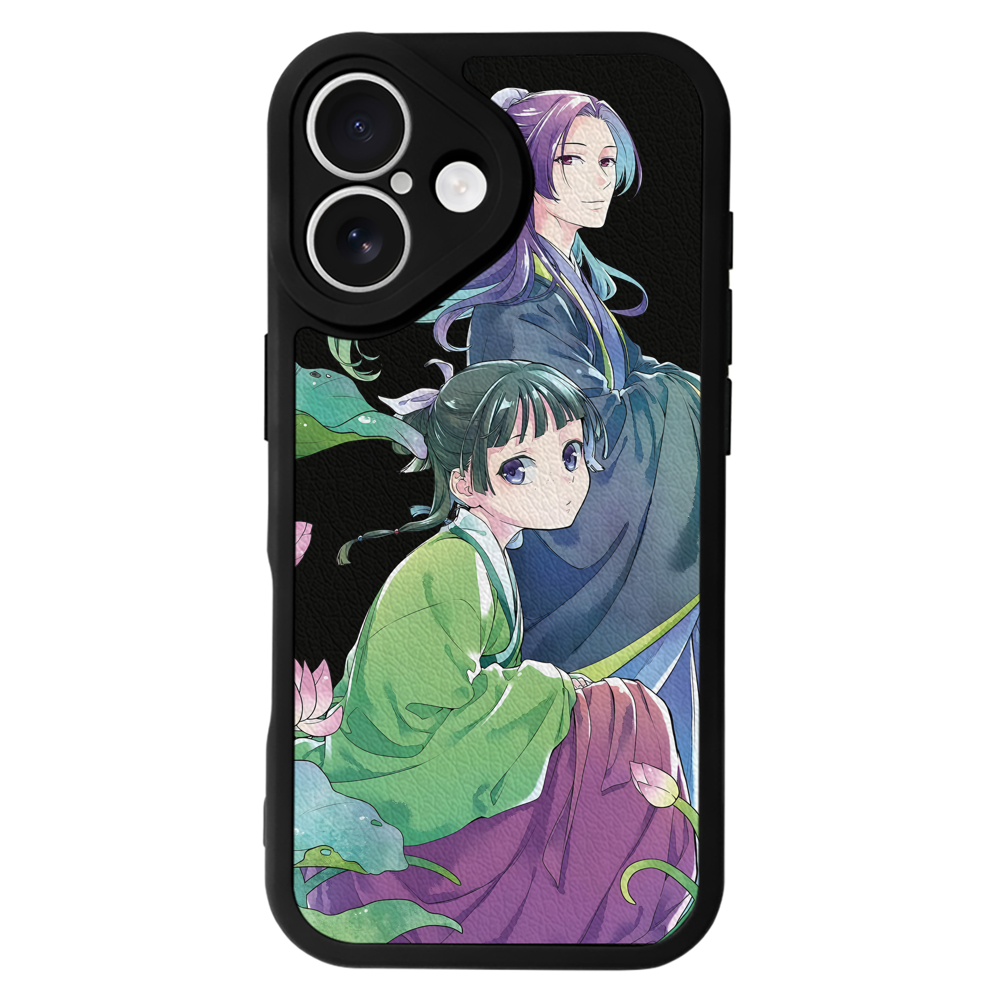 （画像用） 薬屋のひとりごと The Apothecary Diaries 【iPhone 16シリーズ対応】シリコンスマホケース（レザー調） 材質：シリコン
